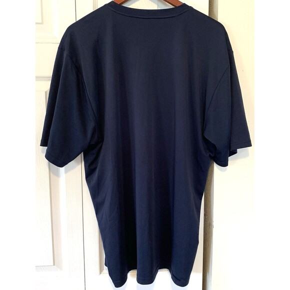 Reebok Mens Dri Fit Short Sleeve Performance Running Blue Shirt Size 3XL - Picture 2 of 4